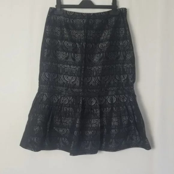 Harold's Dresses & Skirts - Harold's floral midi fit flare skirt size 2 (239)